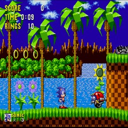 Sonic in Modified 60Hz Display